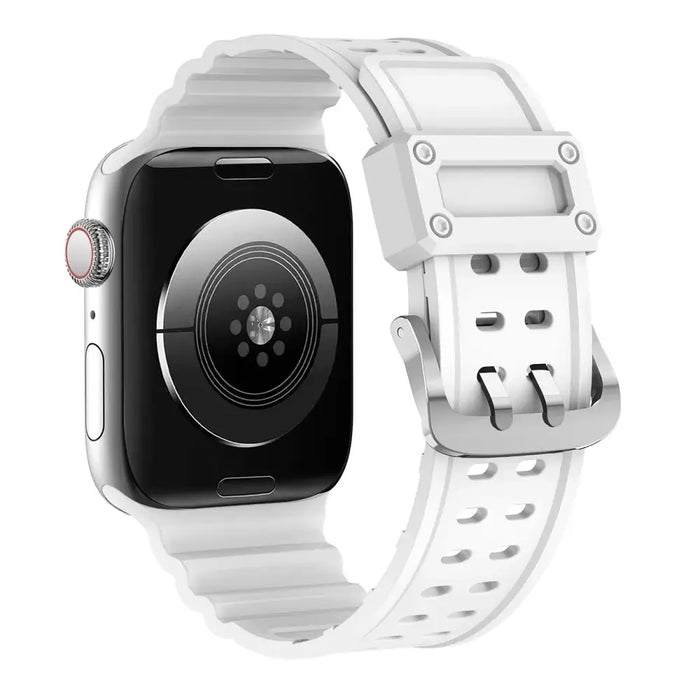 Strap Triple Protection for Apple Watch 38 / 40 / 41 mm band bracelet - white - Smartwatch straps and cases<<<HurtelXML