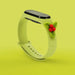 Strap Xmas for Xiaomi Mi Band 5 / 6 Christmas Silicone Strap Bracelet with Mistletoe - Green - Smartwatch straps
