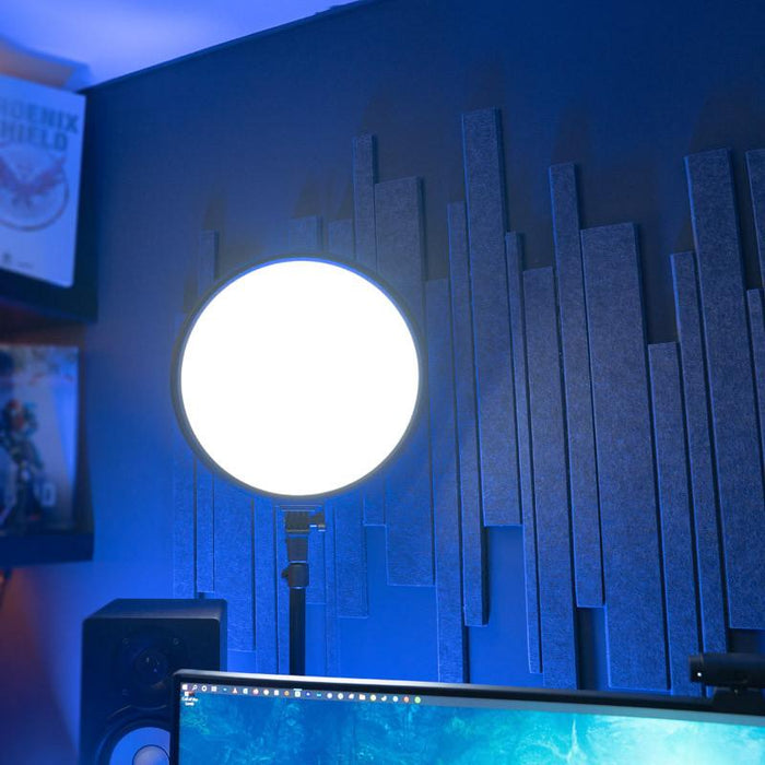 Lighting for streaming Streamplify Glow Light 14, Black
