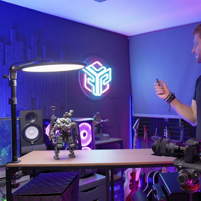 Lighting for streaming Streamplify Glow Light 14, Black