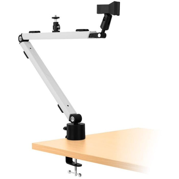 Streamplify Mount Arm Microphone Stand, White