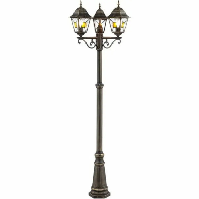 Street lamp Brilliant Black Metal - Декорация и Осветление<<<Дом Градина<<<BigBuy&&&Лампи<<<Декорация и