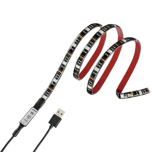 Strip with built-in control HAMA LED RGB 1m USB - Аксесоари за компютри<<<Компютърни системи<<<ValiAPI