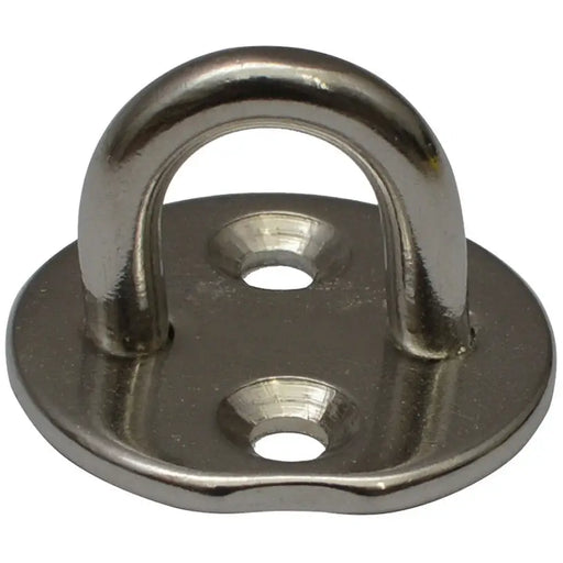 STRONG EAR WITH ROUND PLATE Ф5/33MM STAINLESS STEEL FIXO - Такелаж<<<Въжета и вериги<<<Инструменти и