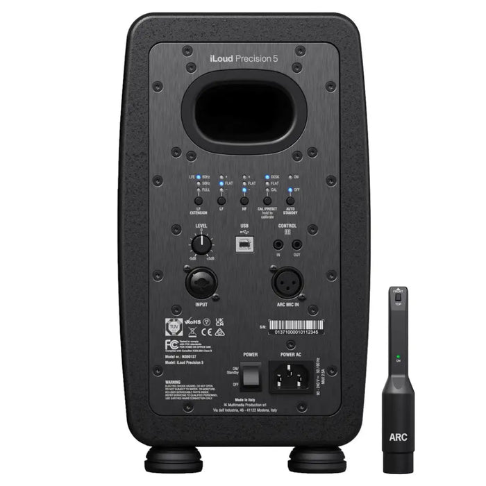 Studio Monitor IK Multimedia MON-PRECISION-500-IN - SpeakersNGL-GLO<<<Sound