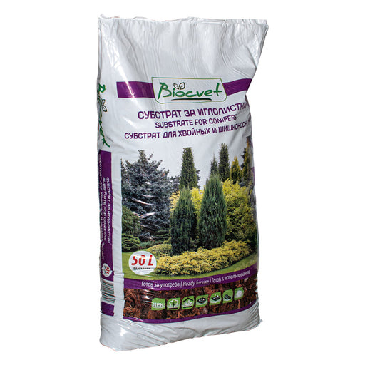 SUBSTRATE FOR NEEDLE LEAVES 50L BIOCOLOR - Почви<<<Торове почви и тревни смески<<<Градина<<<Praktiker