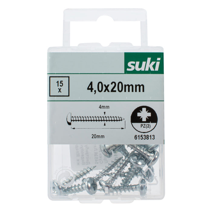 WOOD SCREW 4.0X20MM SUKI