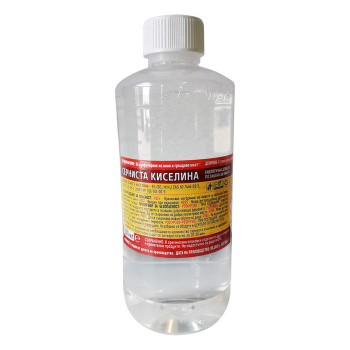 SULPHUROUS ACID - Допълнително оборудване<<<Винарство<<<Градина<<<Praktiker