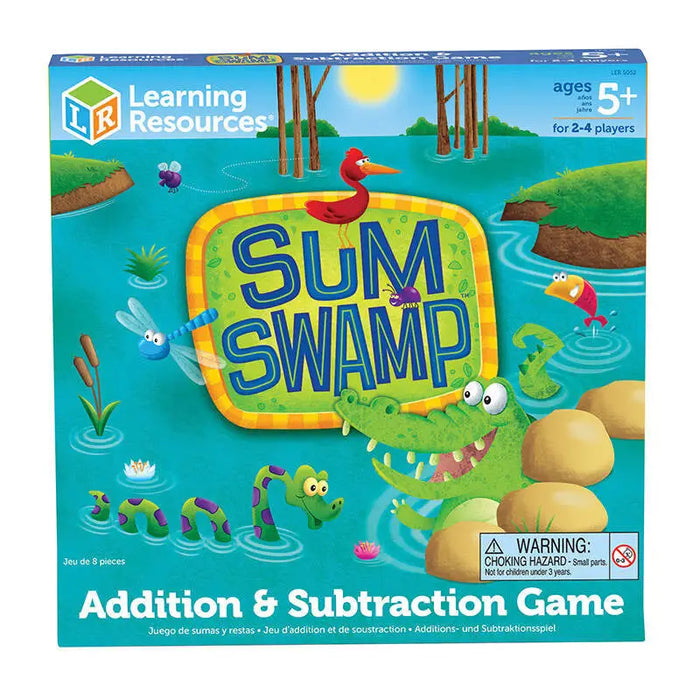 Sum Swamp Addition & Subtraction Game Learning Resources LER 5052 - Educational and interactive<<<Toys<<<InnproXML