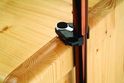 Holder for crutches and cane