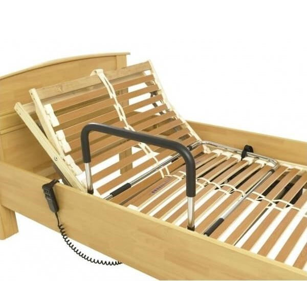 Height-adjustable bed rail