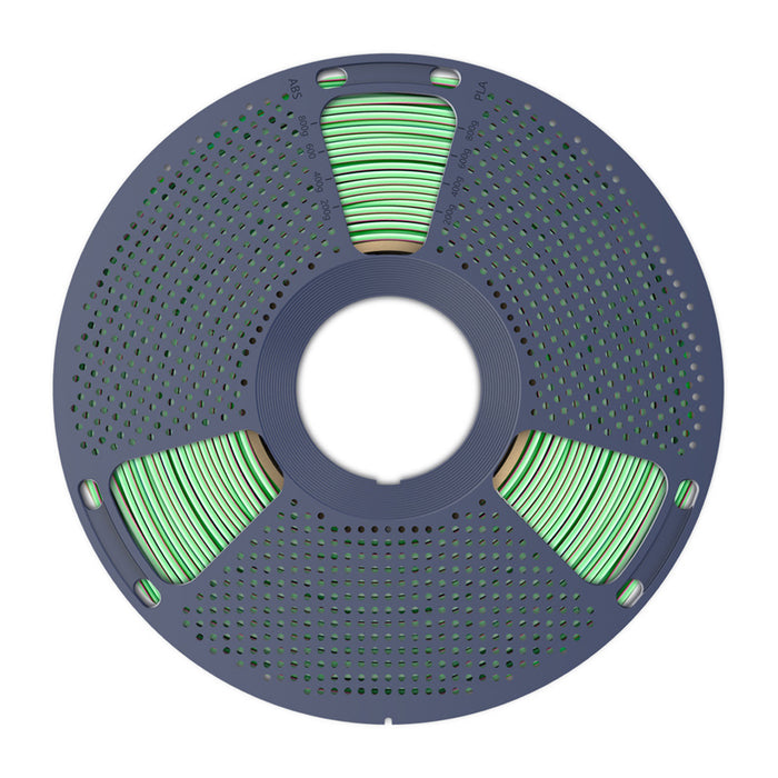 Sunlu PLA+ Silk Tri-Color Filament (blue-green-purple)