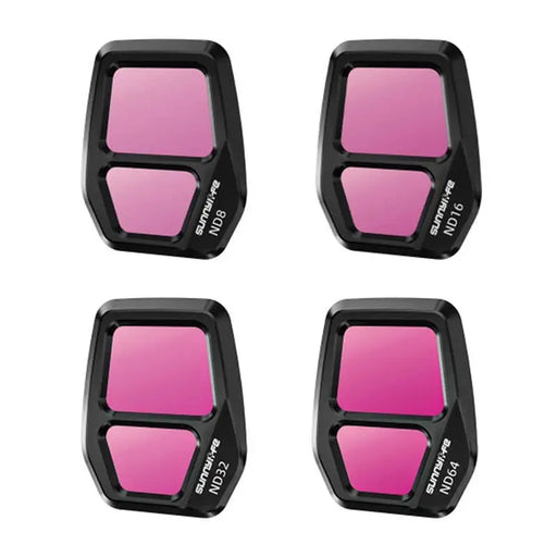 Sunnylife A3S-FI926 lens filter for AIR 3S 4pcs Mixture ND8 + ND16 + ND32 + ND64 - Filters for drones<<<Drone