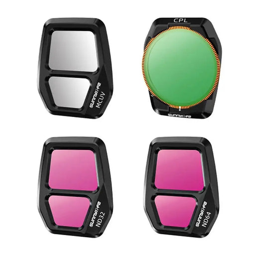 Sunnylife A3S-FI928 4pcs lens filter set for AIR 3S - Filters for drones<<<Drone accessories<<<Drones<<<InnproXML