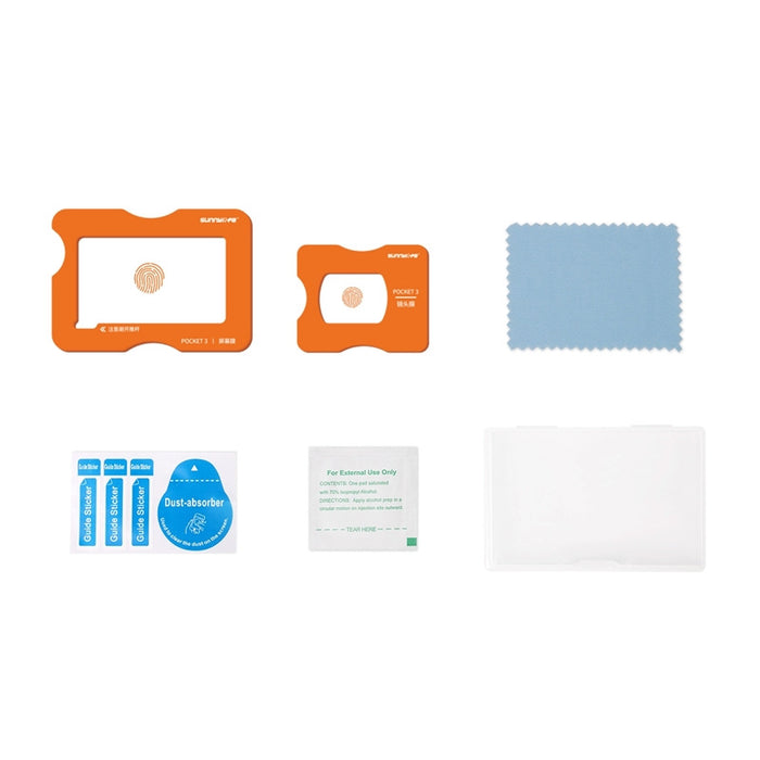 Sunnylife anti-reflective tempered film for Osmo Pocket 3