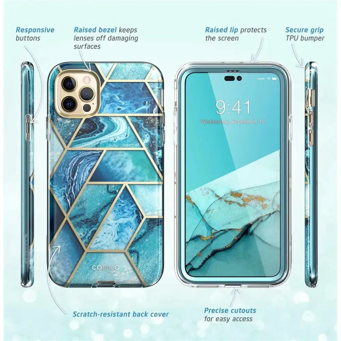 Supcase Cosmo iPhone 14 Pro Max Case - Blue - Cell phone cases and covers<<<HurtelXML