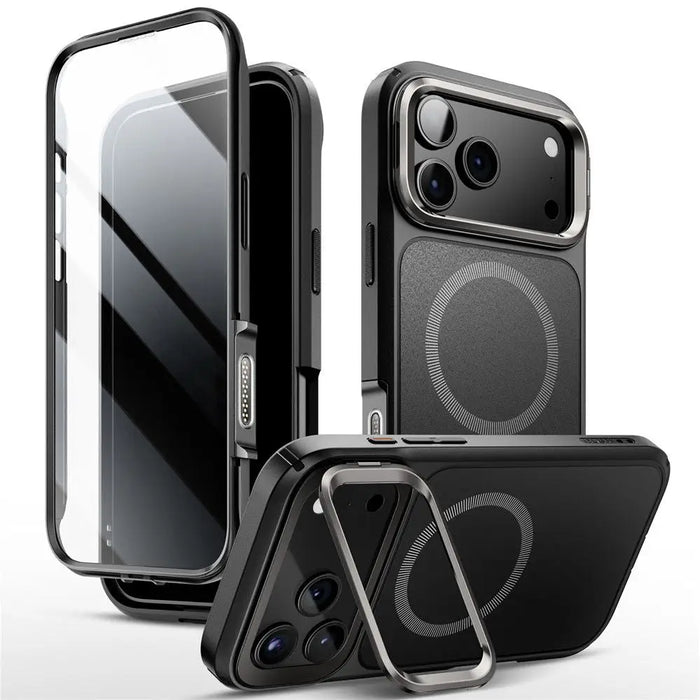 Supcase IBLSN Ares Flip Mag MagSafe Case for iPhone 17 Pro - Black - Cell phone cases and covers<<<HurtelXML