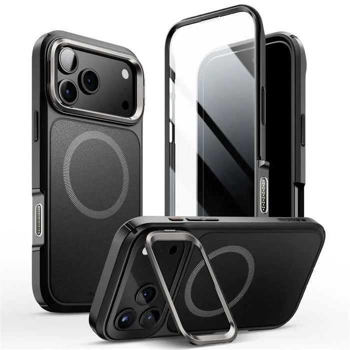 Supcase IBLSN Ares Flip Mag MagSafe Case for iPhone 17 Pro Max - Black - Cell phone cases and covers<<<HurtelXML