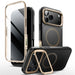Supcase IBLSN Ares Flip Mag MagSafe Case for iPhone 17 Pro Max - Gold - Cell phone cases and covers<<<HurtelXML