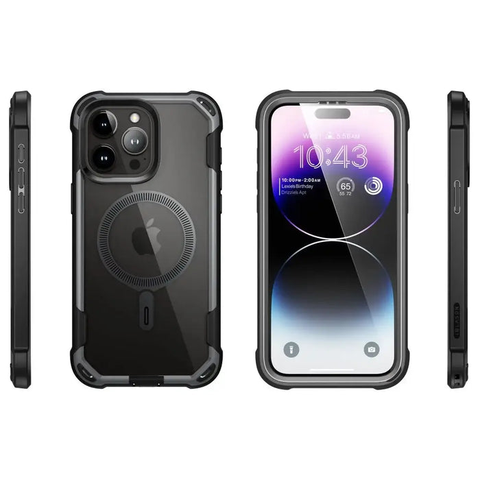 Supcase IBLSN Ares Mag Case with MagSafe for iPhone 15 Pro Max - Black - Cell phone cases and covers<<<HurtelXML