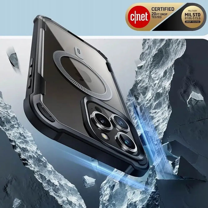 Supcase IBLSN Ares Mag Case with MagSafe for iPhone 15 Pro Max - Black - Cell phone cases and covers<<<HurtelXML