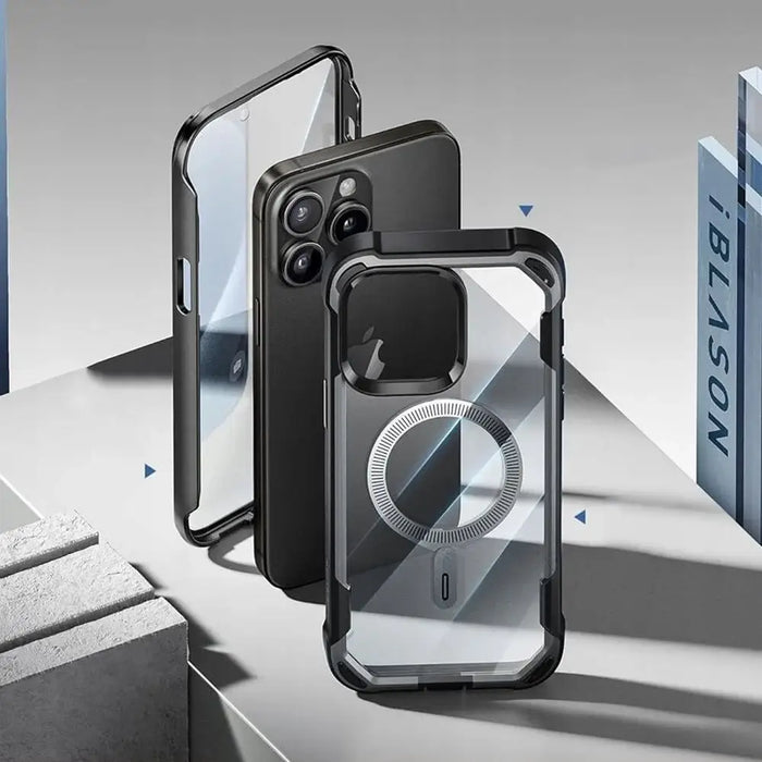 Supcase IBLSN Ares Mag Case with MagSafe for iPhone 15 Pro Max - Black - Cell phone cases and covers<<<HurtelXML