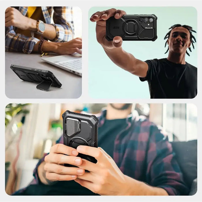 Supcase IBLSN Armorbox Mag Case for Samsung Galaxy S25+ - Black - Cell phone cases and covers<<<HurtelXML