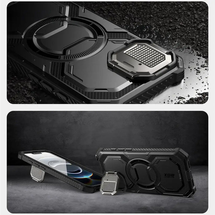 Supcase IBLSN Armorbox Mag iPhone 16e Case - Black - Cell phone cases and covers<<<HurtelXML