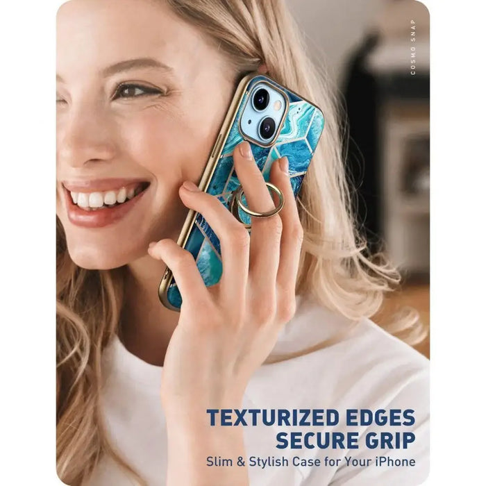 Supcase IBLSN Cosmo Snap iPhone 13 Case - Blue - Cell phone cases and covers<<<HurtelXML