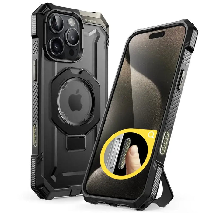 Supcase UB Grip Mag Case with MagSafe for iPhone 16 Pro Max - Black - Cell phone cases and covers<<<HurtelXML