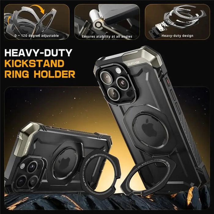 Supcase UB Grip Mag Case with MagSafe for iPhone 16 Pro Max - Black - Cell phone cases and covers<<<HurtelXML