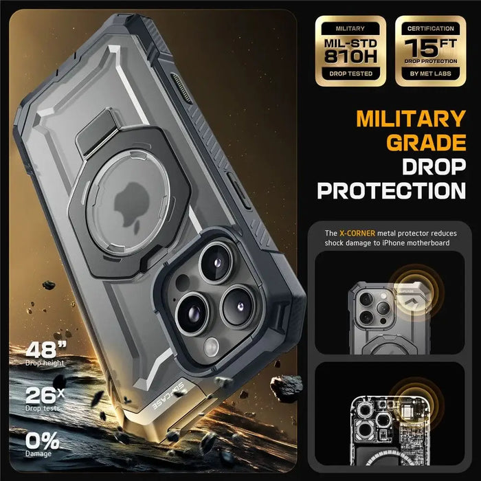 Supcase UB Grip Mag Case with MagSafe for iPhone 16 Pro Max - Gray - Cell phone cases and covers<<<HurtelXML