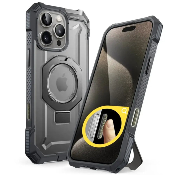 Supcase UB Grip Mag Case with MagSafe for iPhone 16 Pro Max - Gray - Cell phone cases and covers<<<HurtelXML