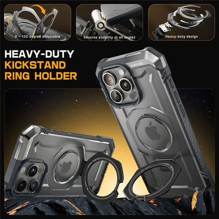 Supcase UB Grip Mag Case with MagSafe for iPhone 16 Pro Max - Gray - Cell phone cases and covers<<<HurtelXML