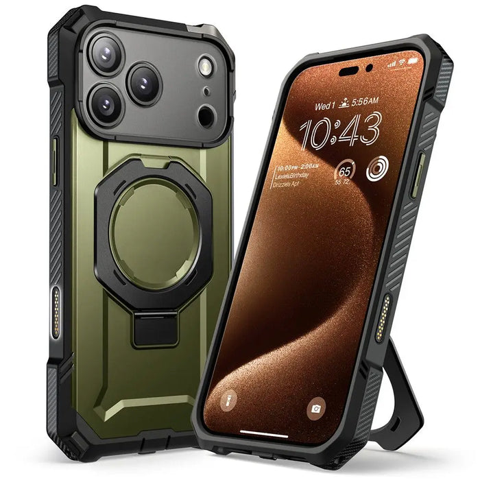 Supcase UB Grip Mag MagSafe Case for iPhone 17 Pro Max - Green - Cell phone cases and covers<<<HurtelXML