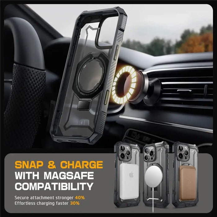 Supcase UB GRIP Mag MagSafe iPhone 16 Pro Case - Gray - Cell phone cases and covers<<<HurtelXML