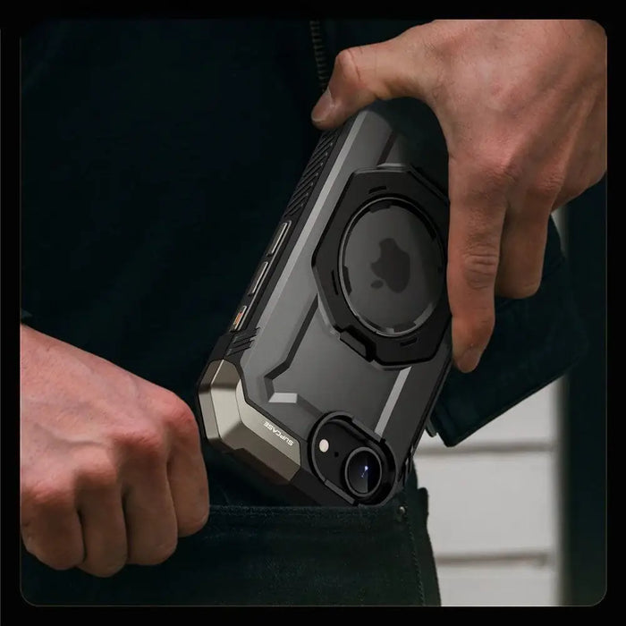 Supcase UB Grip Mag MagSafe iPhone 16e Case - Black - Cell phone cases and covers<<<HurtelXML