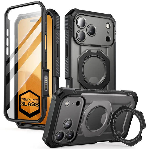 Supcase UB Grip Pro Mag MagSafe Case for iPhone 17 Pro - Black - Cell phone cases and covers<<<HurtelXML
