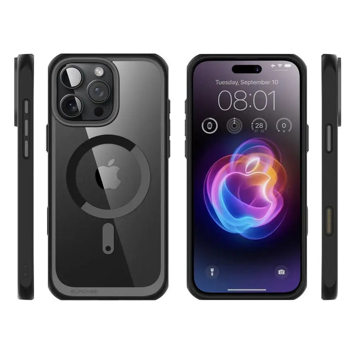 Supcase UB Mag Case with MagSafe for iPhone 16 Pro Max - Black - Cell phone cases and covers<<<HurtelXML