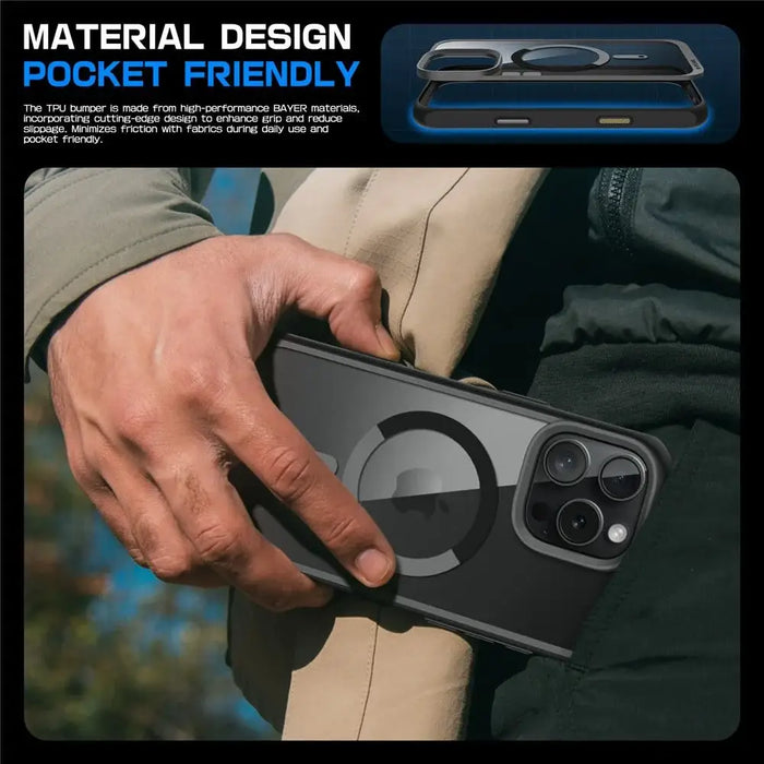 Supcase UB Mag Case with MagSafe for iPhone 16 Pro Max - Black - Cell phone cases and covers<<<HurtelXML