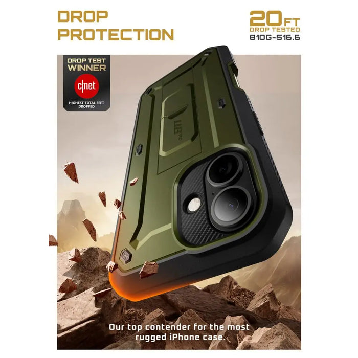 Supcase UB Pro iPhone 17 Case - Green - Cell phone cases and covers<<<HurtelXML