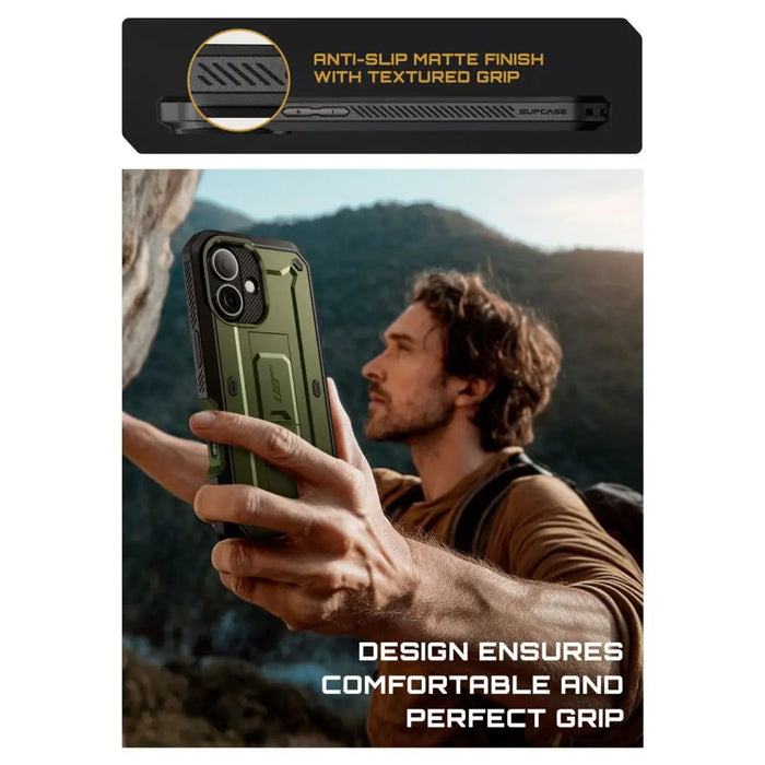 Supcase UB Pro iPhone 17 Case - Green - Cell phone cases and covers<<<HurtelXML
