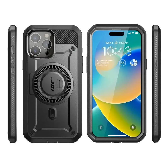 Supcase UB Pro Mag Case with MagSafe for iPhone 15 Pro - Black - Cell phone cases and covers<<<HurtelXML