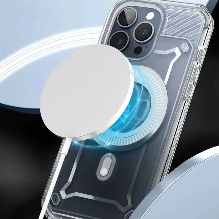 Supcase UB Pro Mag Case with MagSafe for iPhone 15 Pro - Clear - Cell phone cases and covers<<<HurtelXML