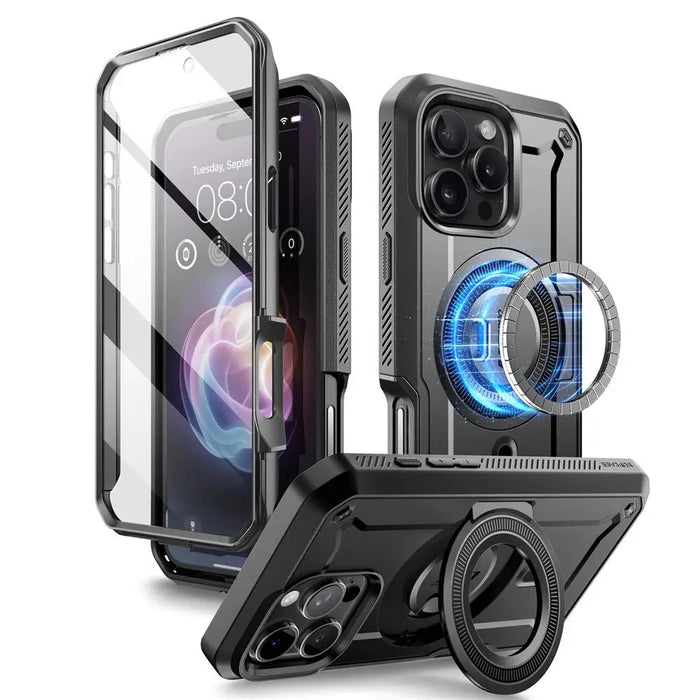 Supcase UB Pro Mag MagSafe Case for iPhone 16 Pro Max - Black - Cell phone cases and covers<<<HurtelXML