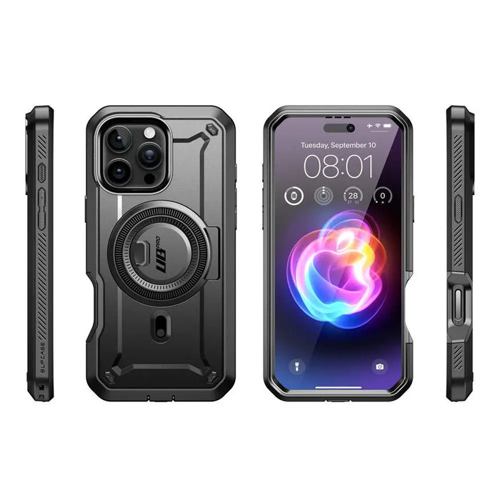 Supcase UB Pro Mag MagSafe Case for iPhone 16 Pro Max - Black - Cell phone cases and covers<<<HurtelXML