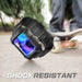 Supcase Unicorn Beetle Pro Case with Strap for Apple Watch 4/5/6/7/8/SE (44/45 mm) - Black - Cell phone cases