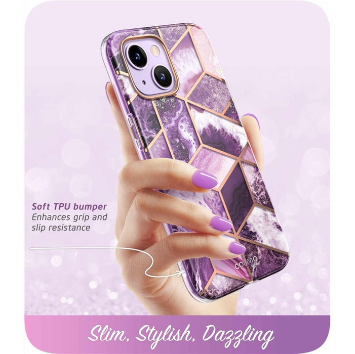 Supcase Cosmo iPhone 14 Plus Case - Pink Marble
