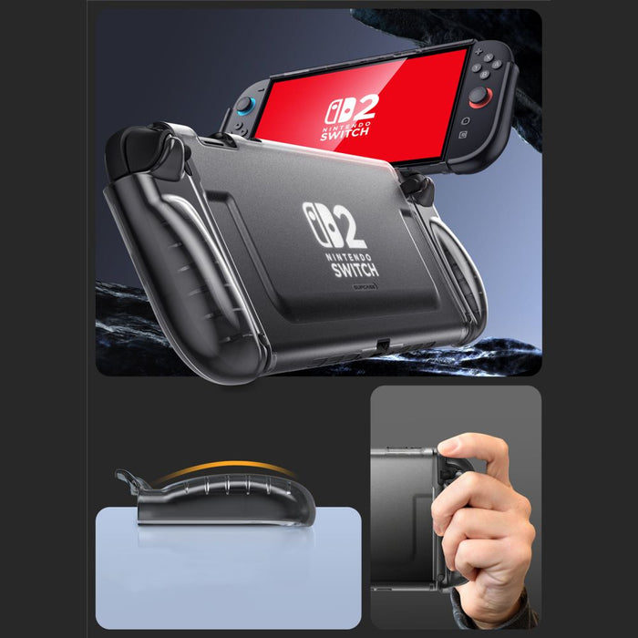 Supcase Crystal Case for Nintendo Switch 2 - Transparent Black