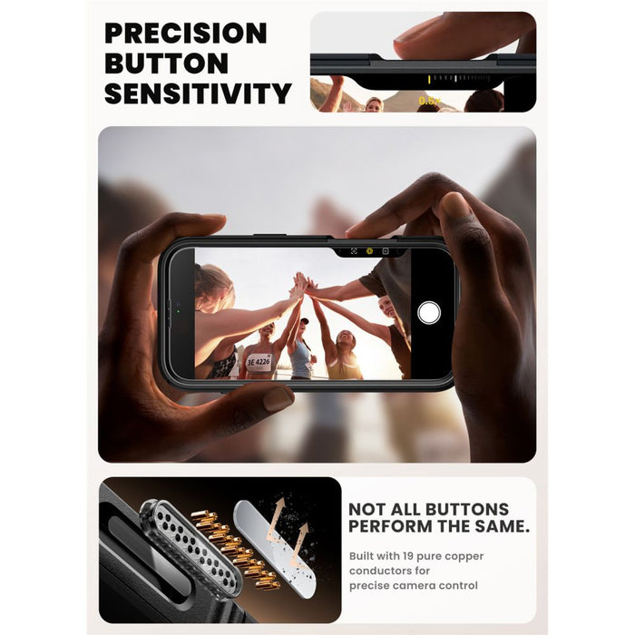 Supcase IBLSN Ares Flip Mag MagSafe Case for iPhone 17 Air - Black